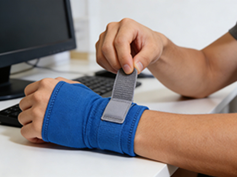 绷带 康复护具固定魔术贴